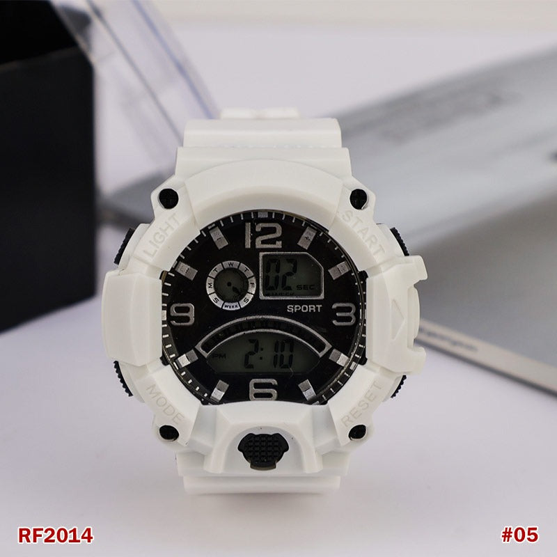 Sports Outdoor Waterproof Military Wrist Watch - Multi-Function Tactical LED Watch with Date, Alarm & Stopwatch