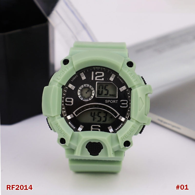 Sports Outdoor Waterproof Military Wrist Watch - Multi-Function Tactical LED Watch with Date, Alarm & Stopwatch