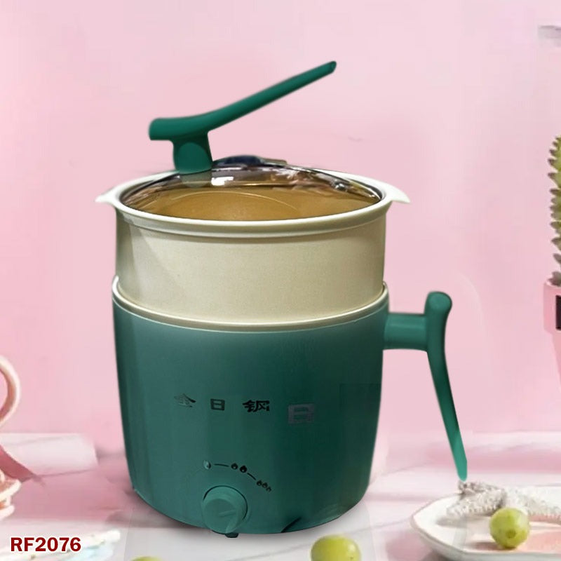 Rice Cookers 1.8L Mini Electric Pots Rice Cooker Non-Stick Cooking Machine Steam Double Layer Hot Pot Multicooker Electric Cookers Household
