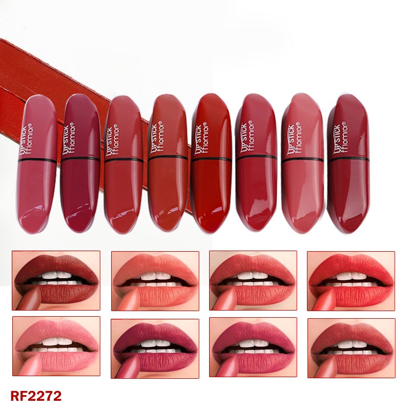 Matte Lipsticks Set – 8 Pcs Velvet Lip Glaze, Long Lasting Waterproof Pink Vintage Lipstick, Non-Stick Cup Nourishing Matte Lip Stain for Women