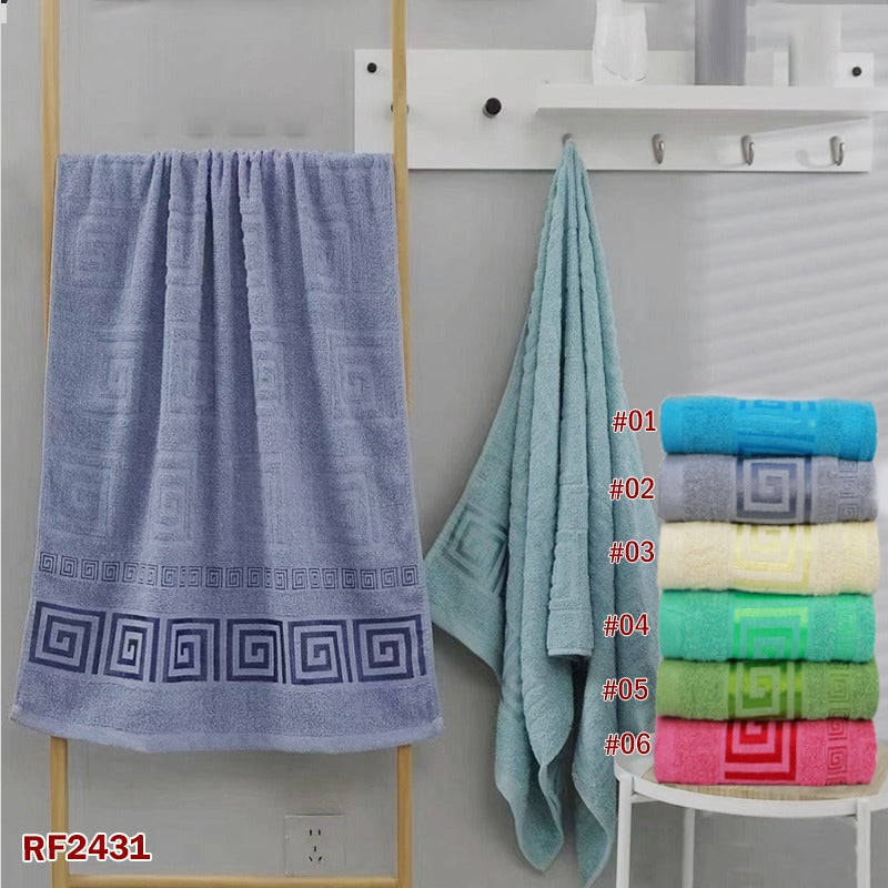 26cm x 52cm Bath Towel for Adults | Absorbent Quick Drying Spa Body Wrap | Face Hair Shower Towels | Solid Color Large Beach Cloth Towel