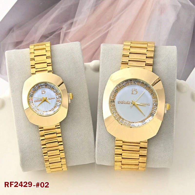 Popular Women's Quartz Watch ā High-Quality Stainless Steel Band, Date & Week Display, Egg-Shaped Waterproof Case
