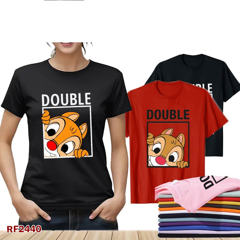 Disney Chip and Dale Shirt โ Double Trouble Disney Matching Couple Shirts, Family Matching Disneyland Squirrel Shirts