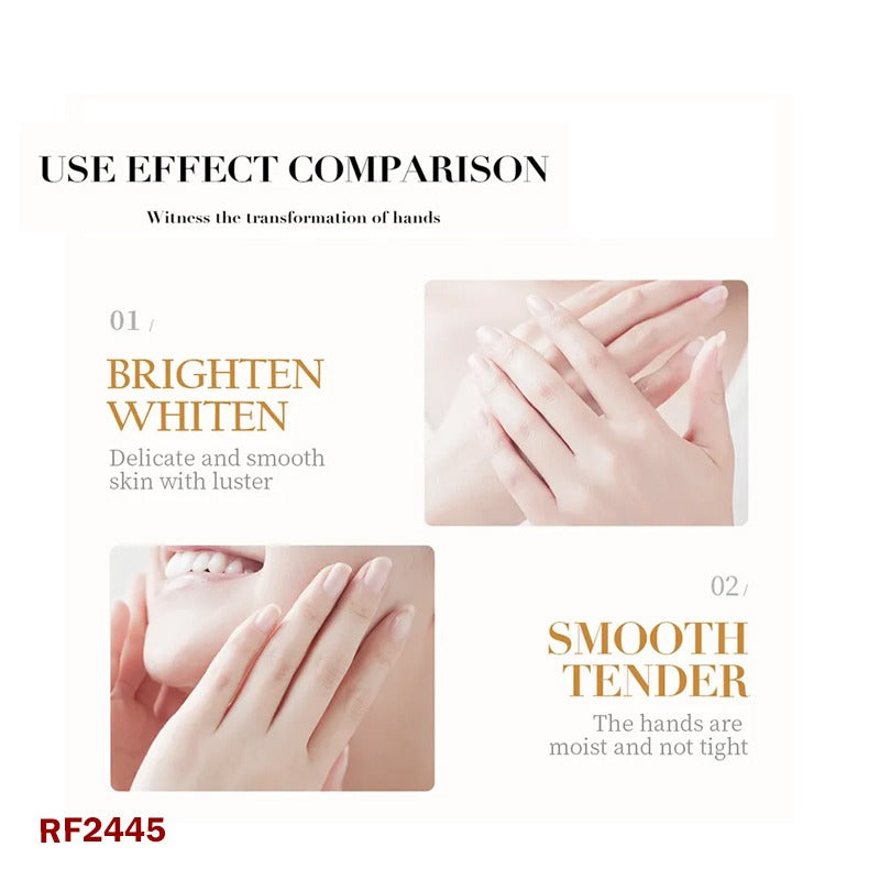 Collagen Anti-Wrinkle Hand Cream | Anti-Crack Drying Repair Serum | Fade Fine Lines | Exfoliating, Whitening, and Moisturizing Korean Skin Care