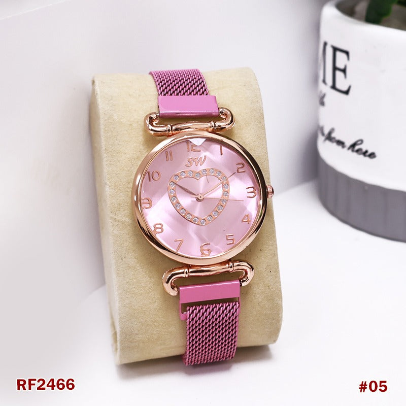 Women's Heart-Shaped Quartz Watch: Elegant Style for Every Occasion!