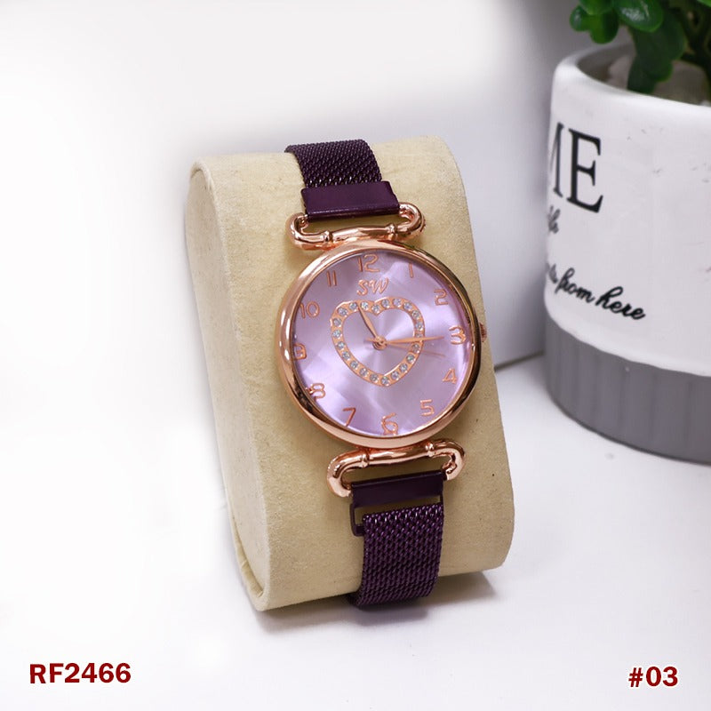 Women's Heart-Shaped Quartz Watch: Elegant Style for Every Occasion!