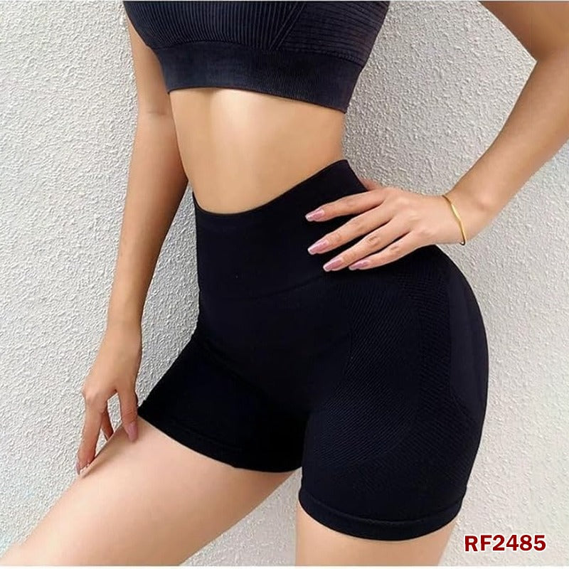 Sports Shorts High Waist Seamless Tummy Control Butt Lift Stretchable Tights Waist Compression Fitness Gym Scrunch Butt for Women