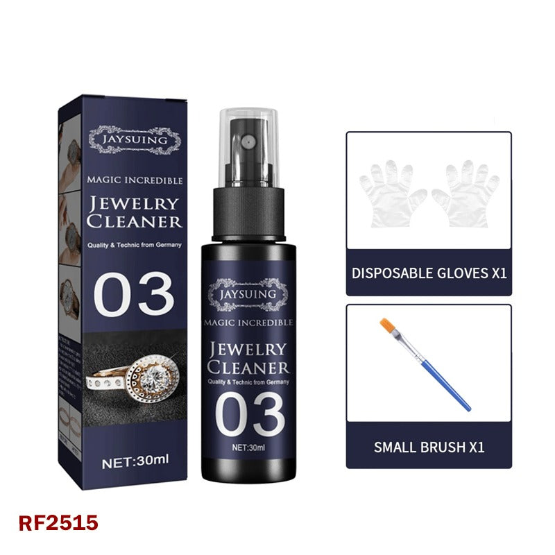 30ml Jewelry Cleaner & Tarnish Remover Spray โ All-Purpose Cleaner for Watches, Rings & Jewelry | Tarnish Protection Household Cleaner