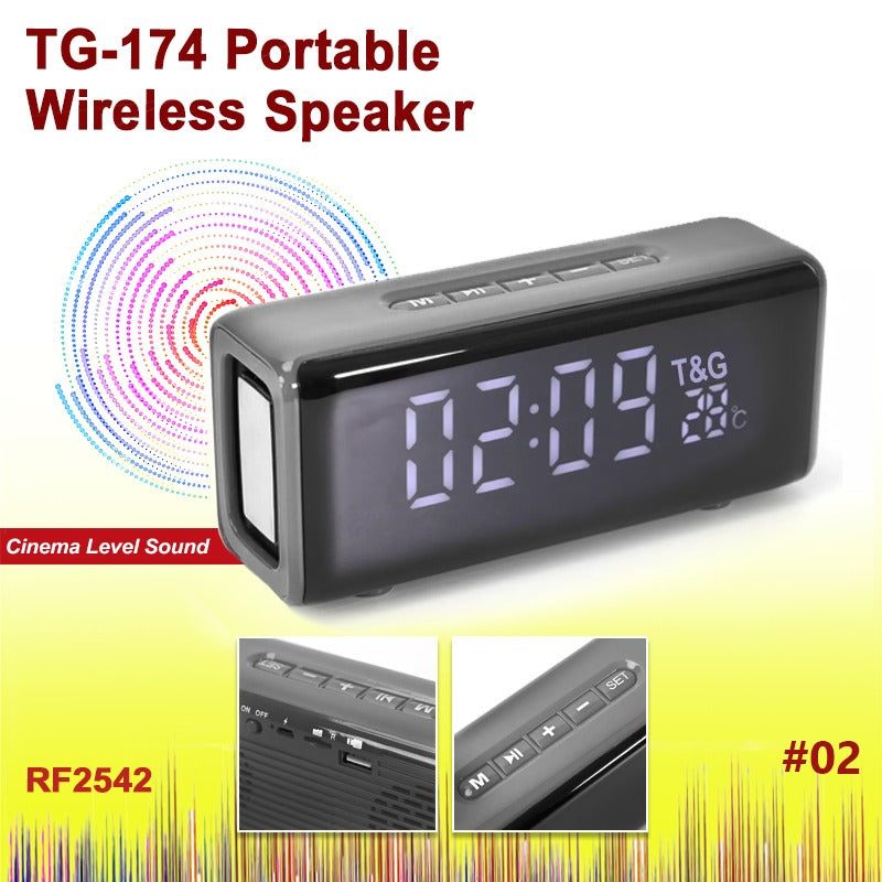 Portable Bluetooth Speaker - High-Quality Sound for Fun with Friends (Blue)