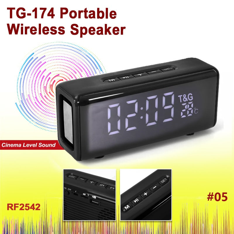 Portable Bluetooth Speaker - High-Quality Sound for Fun with Friends (Blue)
