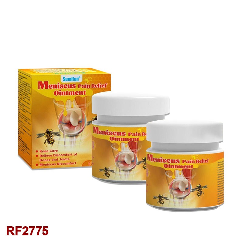 Bee Venom Pain Relief Cream, Fast Absorbing Arthritis Joint Knee Analgesic Ointment, Smooth Gentle Meniscus Treatment Cream, Arthritis Knee Joint Muscle Ache Medical Plaster For Pain Relief