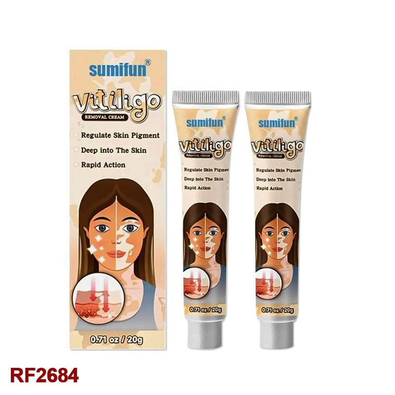 2PCS Sumifun White Spot Cream, White Spot Remover, Vitiligo Cream Natural Treatment for Skin Pigmentation