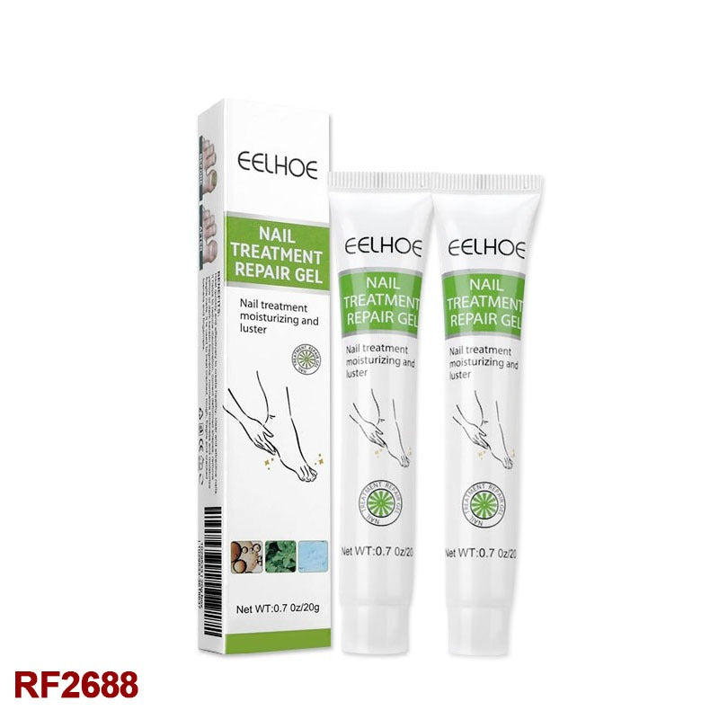 2pcs Nail Repair Gel, Nail Care Cream Nail Treatment Repair and Protect Against Discoloration, Coarse and Crack