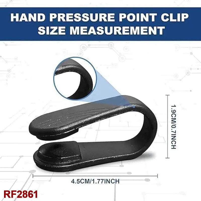 Eelhoe Sugar Control Li4 Acupressure Point Clip Wearable Hand Massager for Headache, Migraine, Arthritis, and Tension Relief - Ideal for Diabetes Management | Light Weight