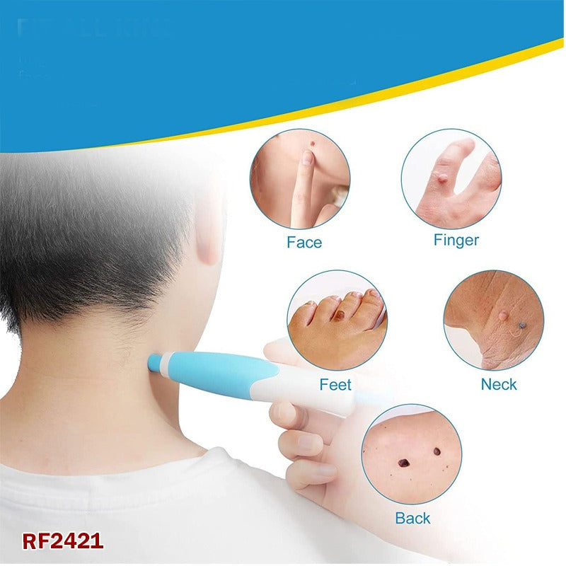 Lerkely Skin Tag Remover | 2 in 1 Skin Tag & Mole Remover Pen, Painless Wart & Skin Tag Remover Kit for All Body Parts (2mm to 8mm)