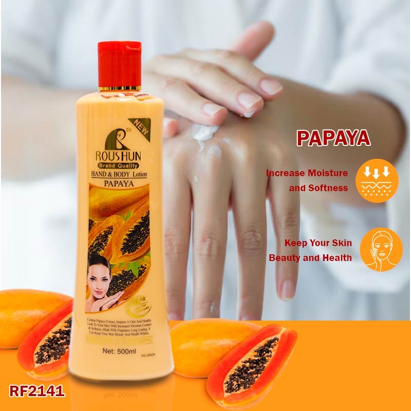 Roushan 500ml Hand and Body Lotion โ Deep Moisturizing Formula for Silky Smooth Skin