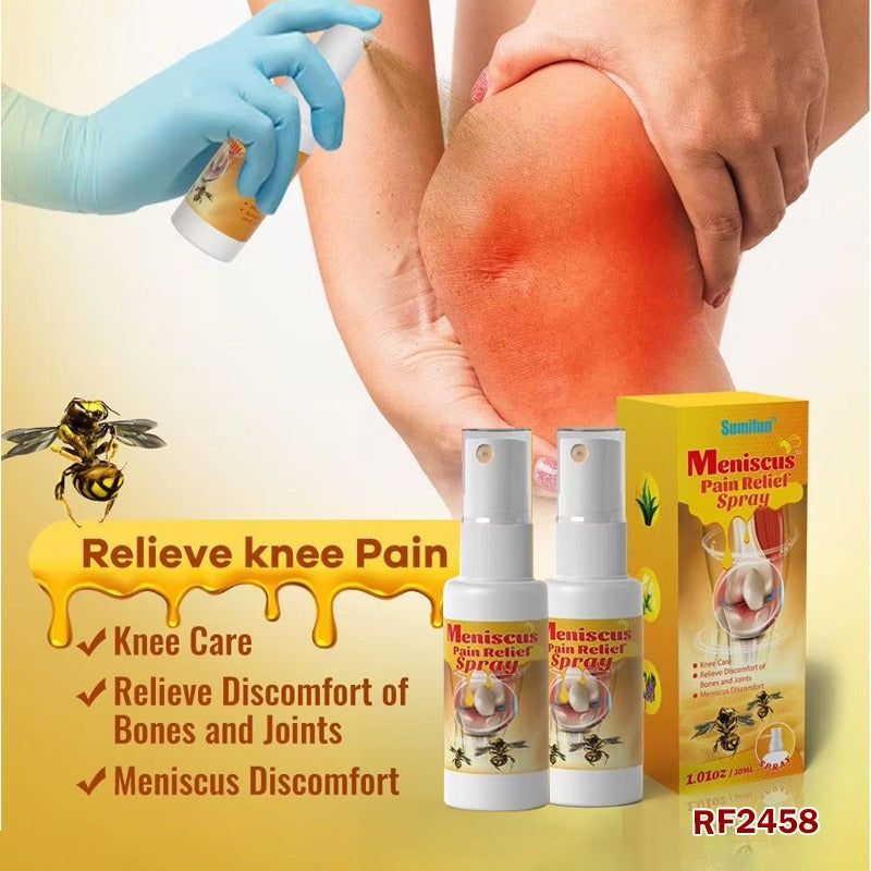 2PCS Bee Venom Pain and Bone Healing Spray Bee Venom Pain Cream Joint & Bone New Zealand Bee Venom Joint and Bone Therapy Spray Bee Venom Joint Relief Gel Neck Waist Leg Pain Relief 30ML