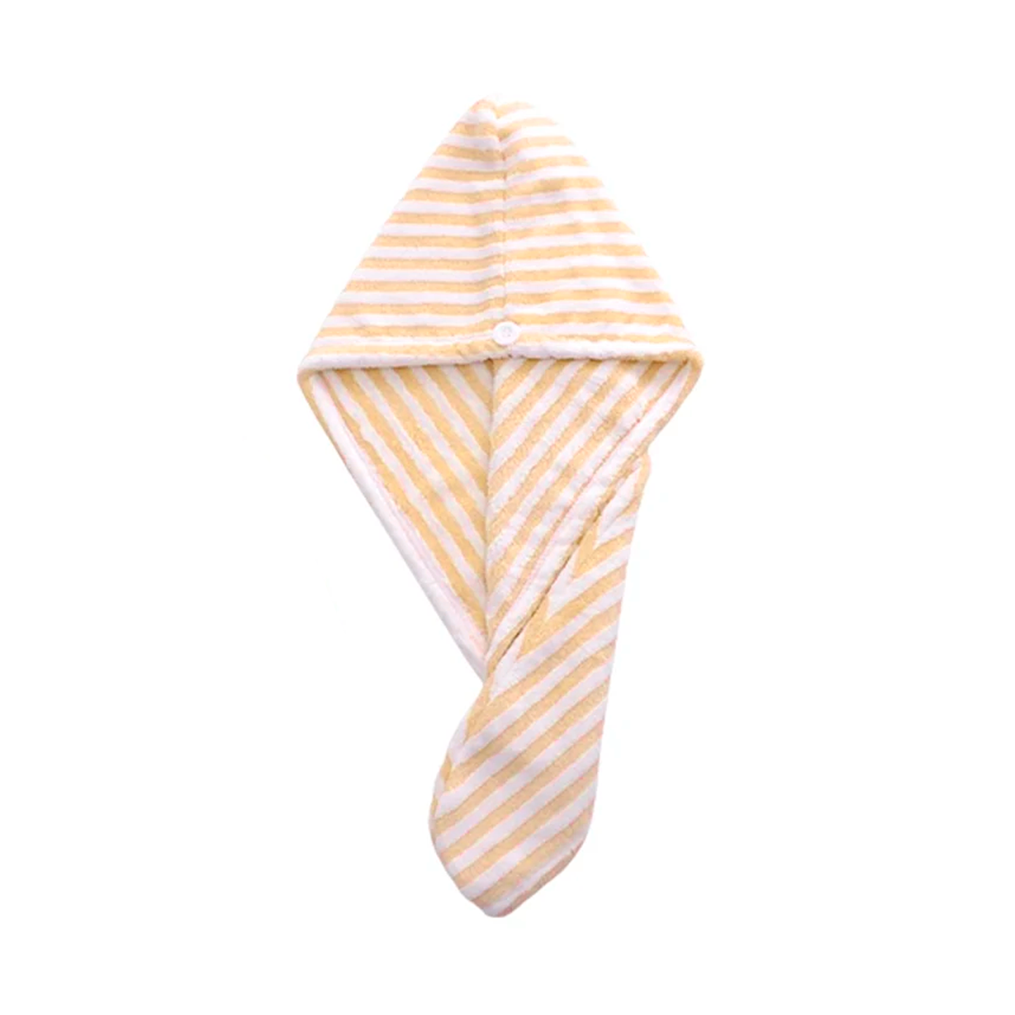 Hair Towel Wrap, Microfibre Dry Hair Caps Absorbent Hair Drying Towel with Button Hair Turban Towel for Women Girls