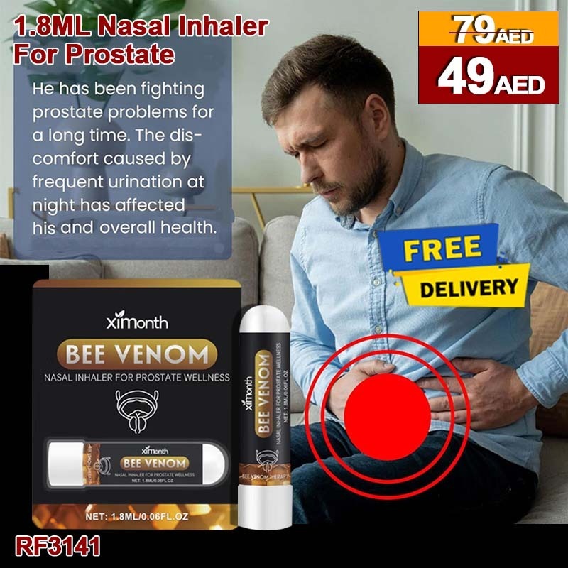 Men’s Nasal Inhaler for Prostate Relief – Plant-Based Wellness RF3141