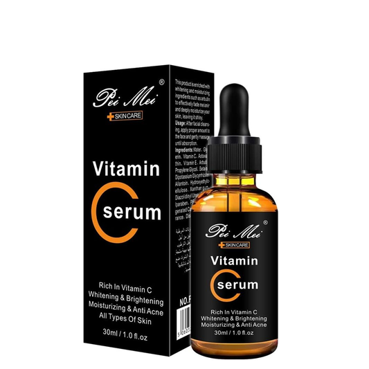 Rich with Vitamin C Face Serum – Whitening, Brightening, Hydrating, & Acne Treatment Skin Care Serum for All Skin Types
