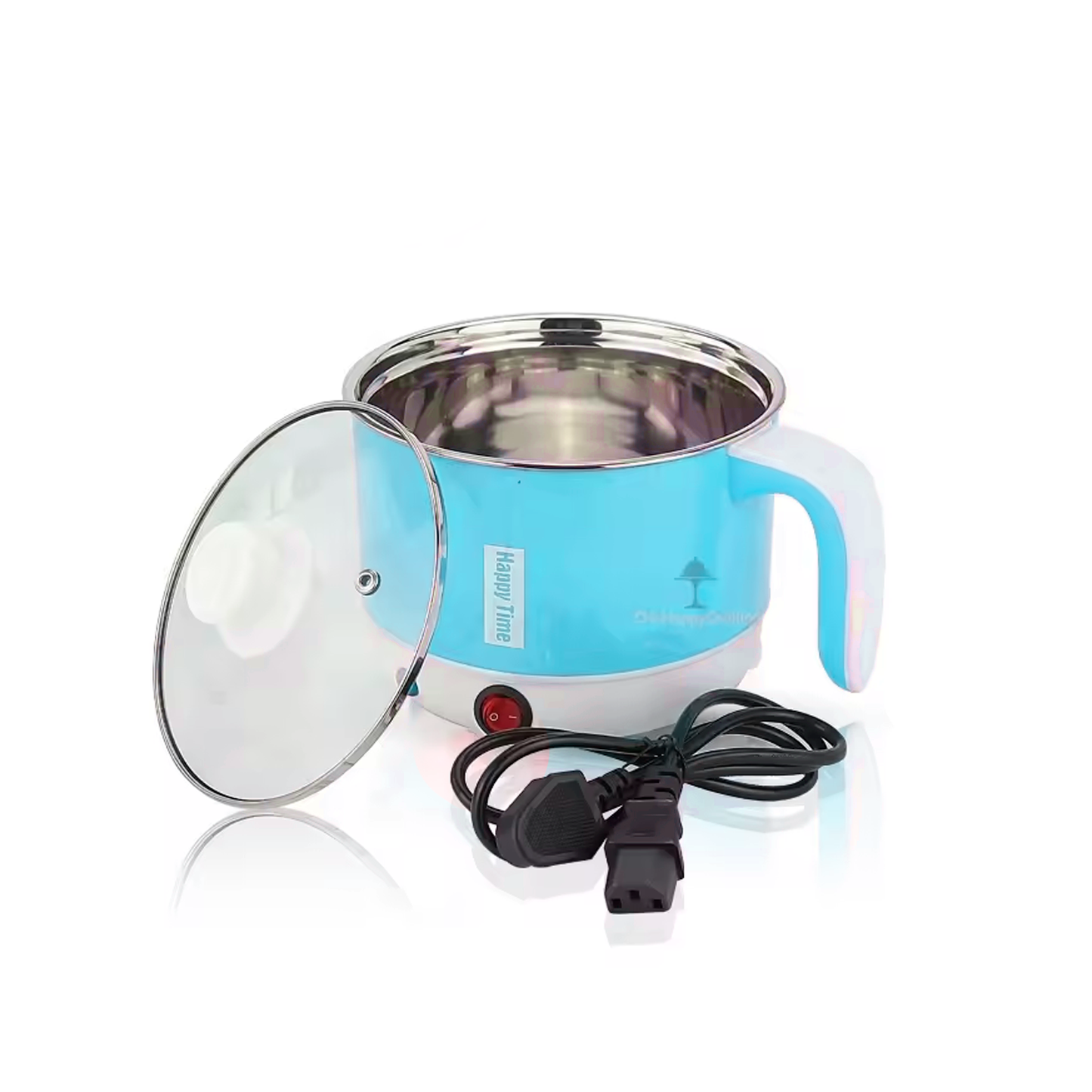 Multi-Function Electric Rice Cooker with Steel Steamer
