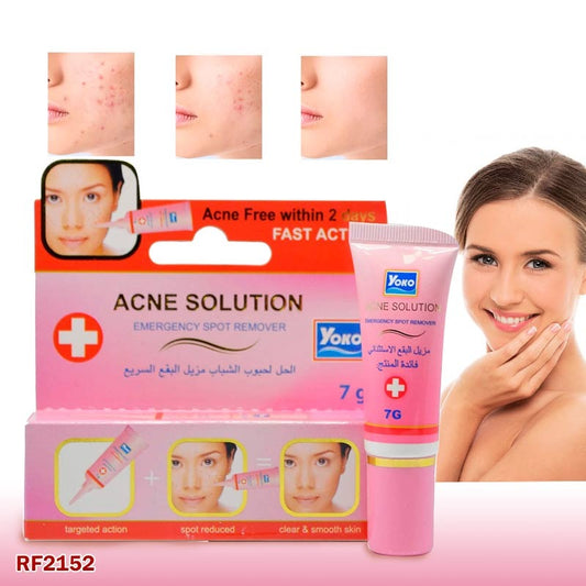 Original YOKO Acne Solution Emergency Spot Remover – Clear & Smooth Skin, 7 gm | Targeted Acne Treatment for Clear Complexion