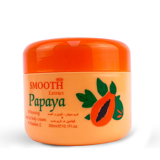 Smooth Papaya Whitening Hand & Body Cream (300ml) - Nourish, Brighten & Hydrate Your Skin