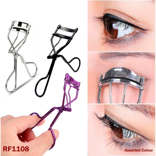 Eyelash Curler Set, Stainless Steel Tools and Silicone Replacement Pads, Upgraded Designed Eyelash Curler for All shaped eyes, Professional Makeup Kit for Women