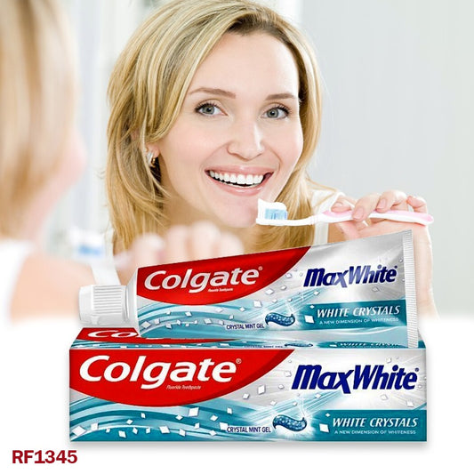 Colgate Max White Crystals Toothpaste - 100 ml | Perfect for Whitening, Fresh Breath & Tooth Protection!