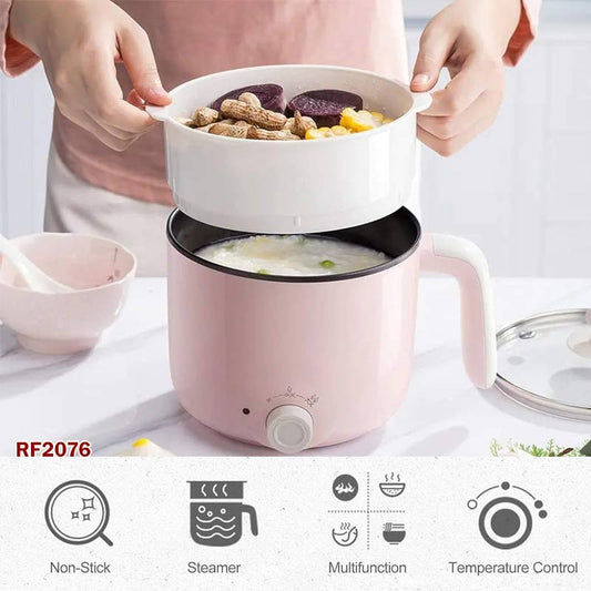 Rice Cookers 1.8L Mini Electric Pots Rice Cooker Non-Stick Cooking Machine Steam Double Layer Hot Pot Multicooker Electric Cookers Household