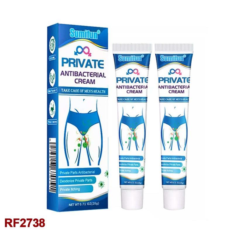 Private Antibacterial Cream for Men, 20G Balanitis Cream, Delicate Paste Texture Deep Repair External Use Itching Cream