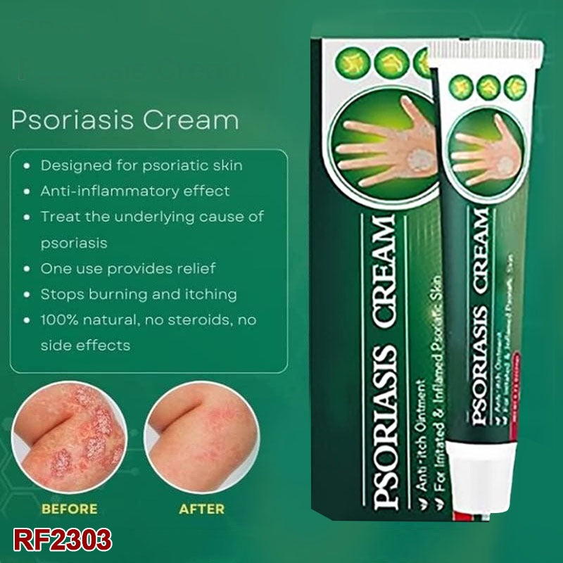 Antibacterial Cream for Psoriasis and Eczema Antifungal Cream, Helps Eczema, Ringworm Anti-Itch Cream with Gentler and Safer Herbal Ingredients Quickly Relives Itching for Face & Body