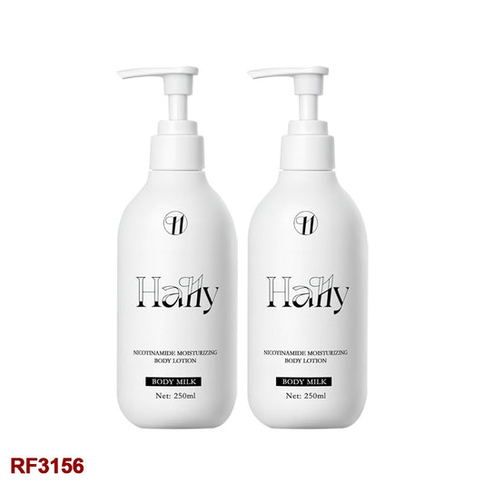Hally Body Lotion, Original Hally Body Niacinamide Body Lotion, Improve Uneven Skin Tone, Deep Moisturizer Hydration, all Skin Types (2 pcs, 17.6 fl oz)