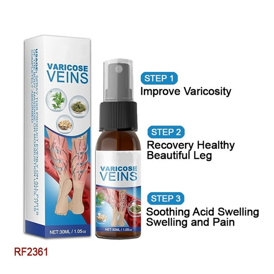 Varicose Veins Treatment Spray – Natural Herbal Relief for Leg Vein Health – 30ML