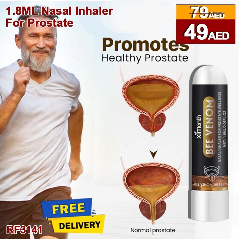 Men’s Nasal Inhaler for Prostate Relief – Plant-Based Wellness RF3141